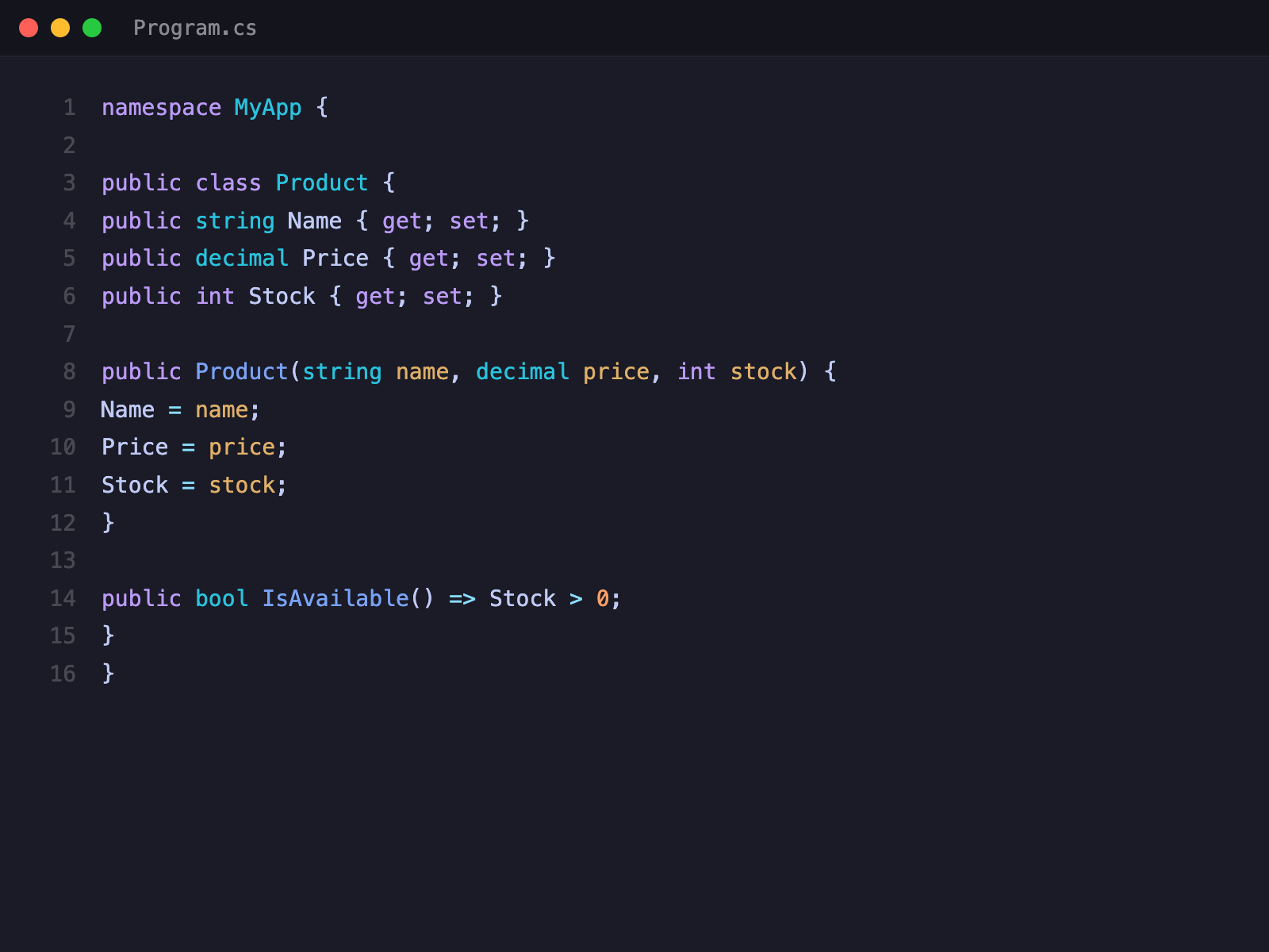 C# course
