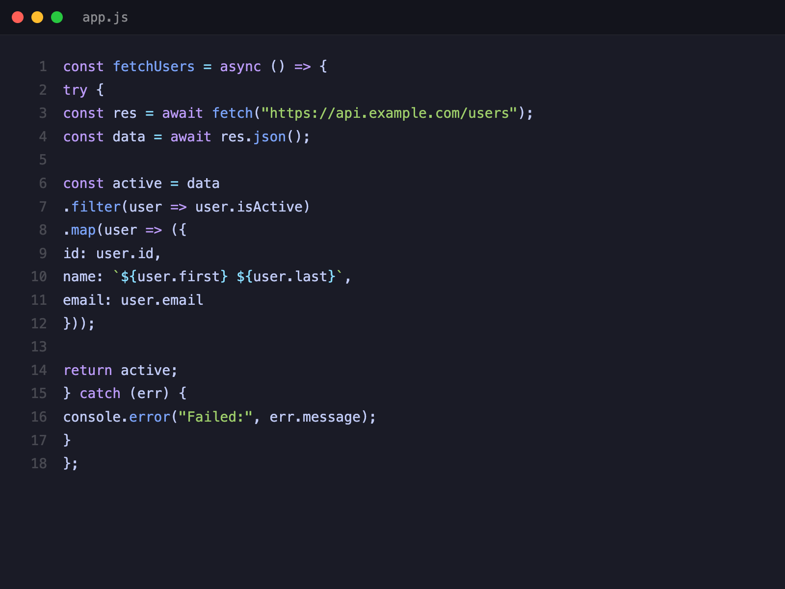 JavaScript course